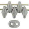 super duo luster white grey