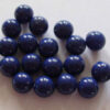 Swarovski gemstone parel dark lapis