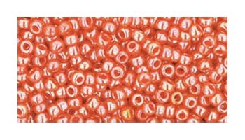 Toho 11/0 Opaque lustered pumpkin 10 gram