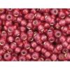 toho rocaille silverlined milky pomegranate