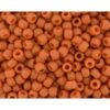 toho rocaille semi glazed orange