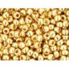 toho rocaille metallic gold gold