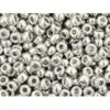 toho rocaille metallic silver silver