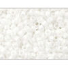 Toho delica 11/0 Opaque lustered white