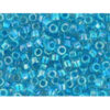 Toho delica 11/0 Inside color rainbow crystal-op. aqua