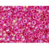 Toho delica 11/0 Inside color crystal-hot pink