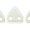 triangle luster opaque white