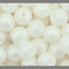 round bead powder pastel white