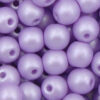 round bead powder pastel purple