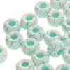 matubo rocaille 2/0 white - green