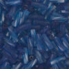 miyuki twisted bugle dyed transparant montana