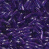 miyuki twisted bugle 6mm dyed transparant dark purple