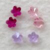 swarovski bloem fuchsia rose violet