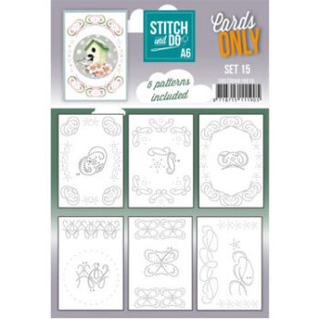 Stitch & Do Cards only A6 set 15