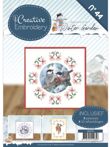 creative embroidery 44 winter garden