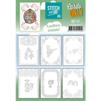 Stitch & Do Cards Only A6 set 17