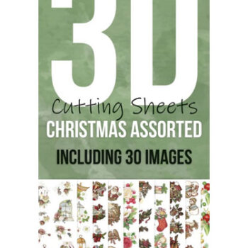 3D knipvellen assortiment Kerst set 1