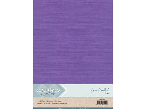 linnen karton A4 violet
