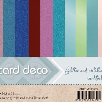Glitter & Metallic A5 Cardstock