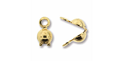 Kalotjes goudkleur beadsmith