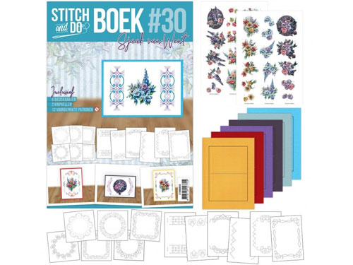 stitch & do boek 30 floral elegance